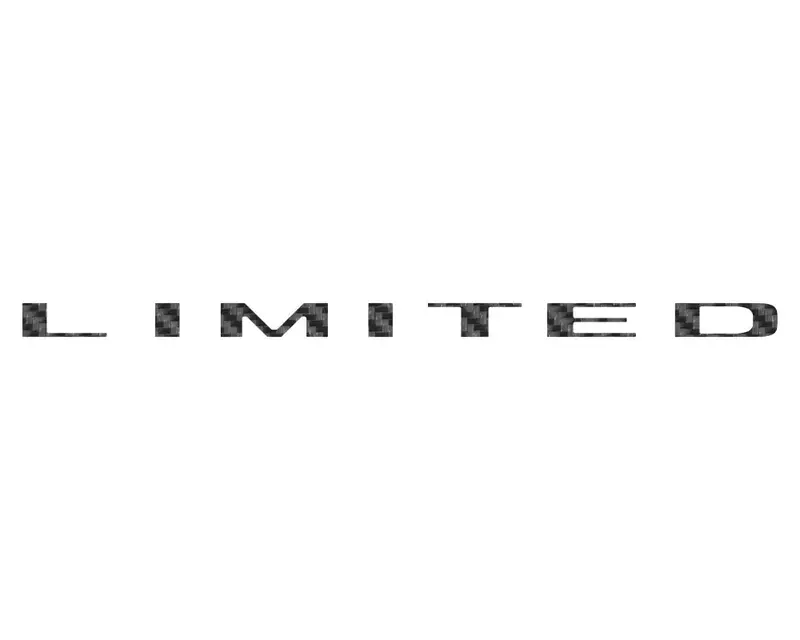 Limited Tailgate Emblem Letter Overlays Fits 2025-2026 Ram 1500/2500/3500 17