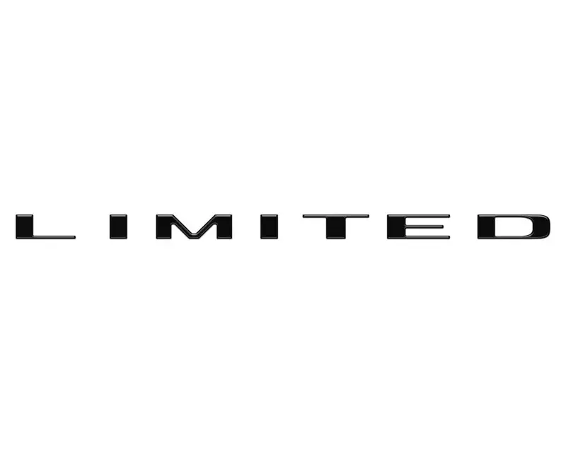 Limited Tailgate Emblem Letter Overlays Fits 2025-2026 Ram 1500/2500/3500 2
