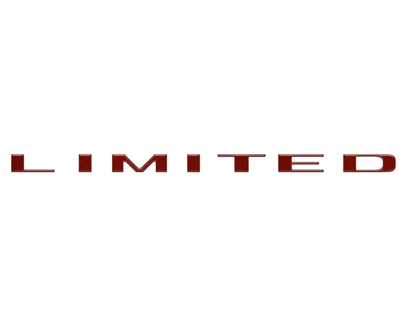 Limited Tailgate Emblem Letter Overlays Fits 2025-2026 Ram 1500/2500/3500 20