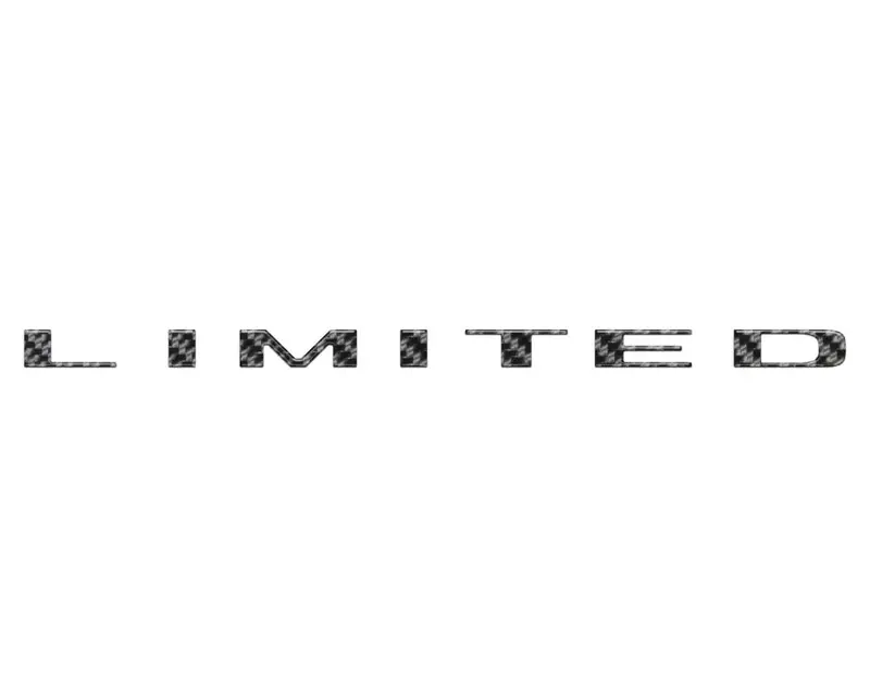 Limited Tailgate Emblem Letter Overlays Fits 2025-2026 Ram 1500/2500/3500 6