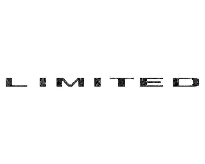 Limited Tailgate Emblem Letter Overlays Fits 2025-2026 Ram 1500/2500/3500 8