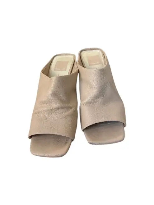 Lizzo Heels Biscuit Leather - Re:Vita 1