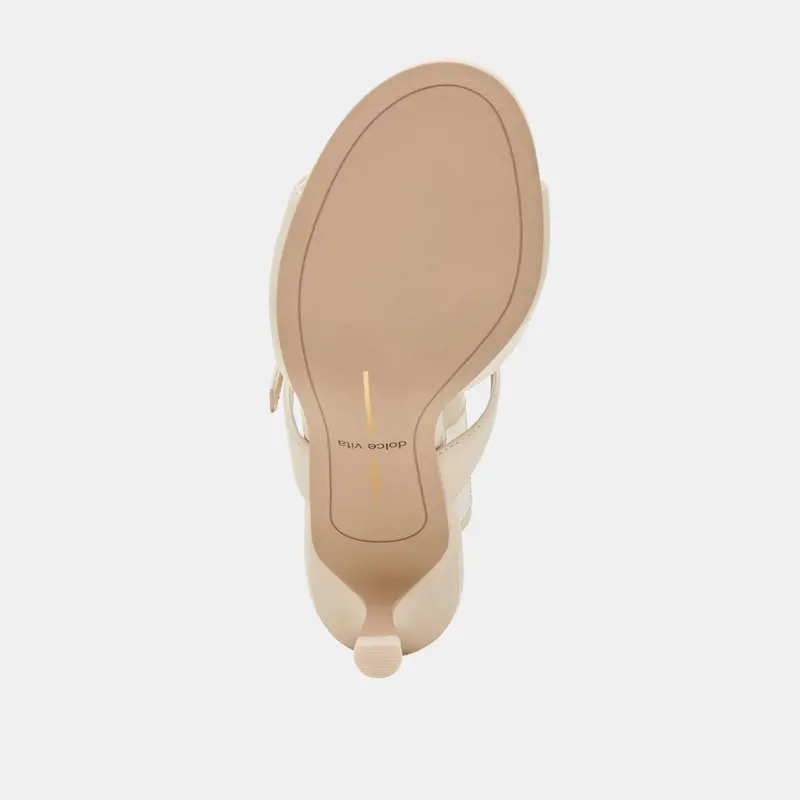 Lorali Heels Creme Leather 15
