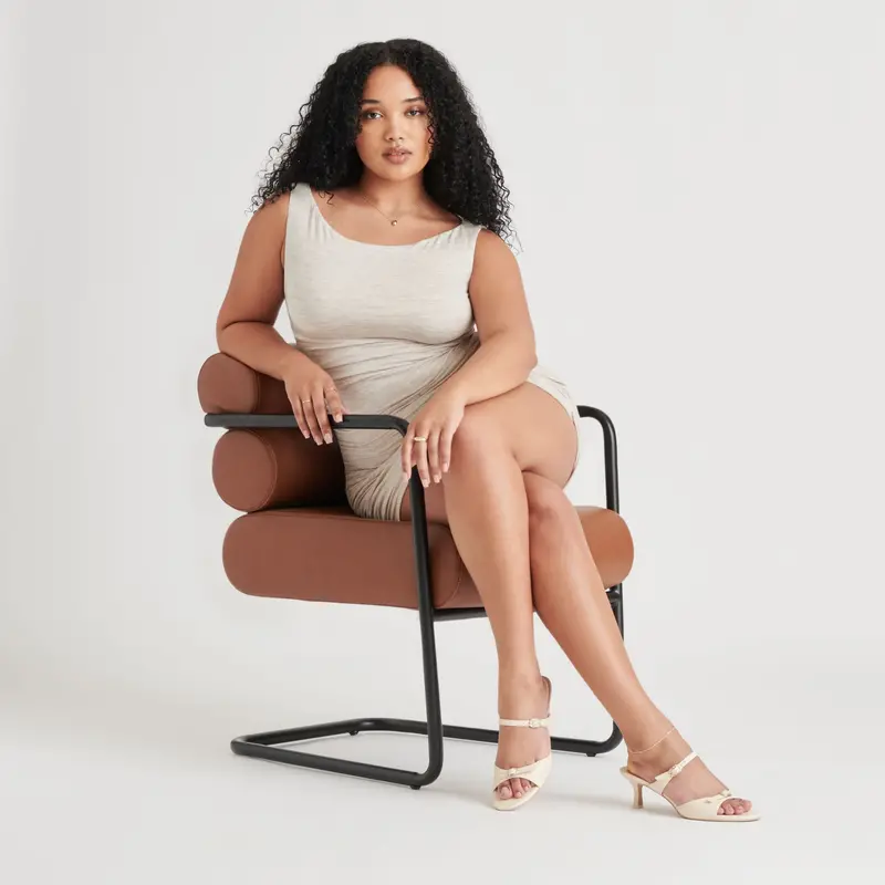 Lorali Heels Creme Leather 2