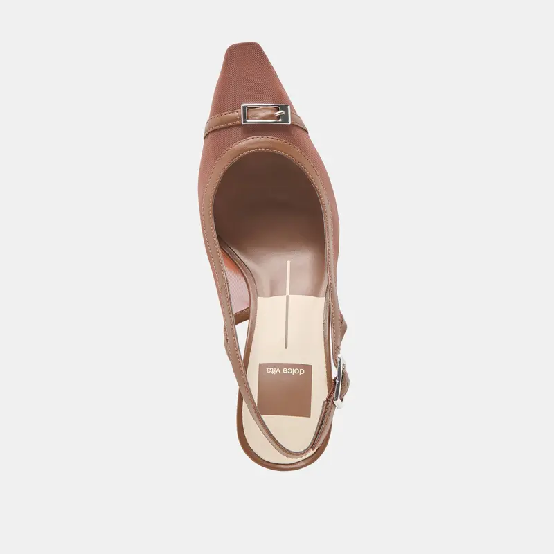 Lorine Heels Espresso Mesh 10
