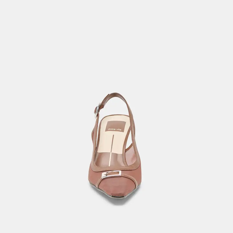 Lorine Heels Espresso Mesh 8