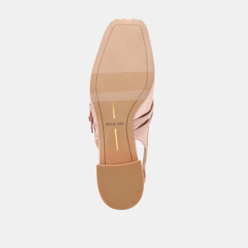 Loris Heels Blush Satin 9