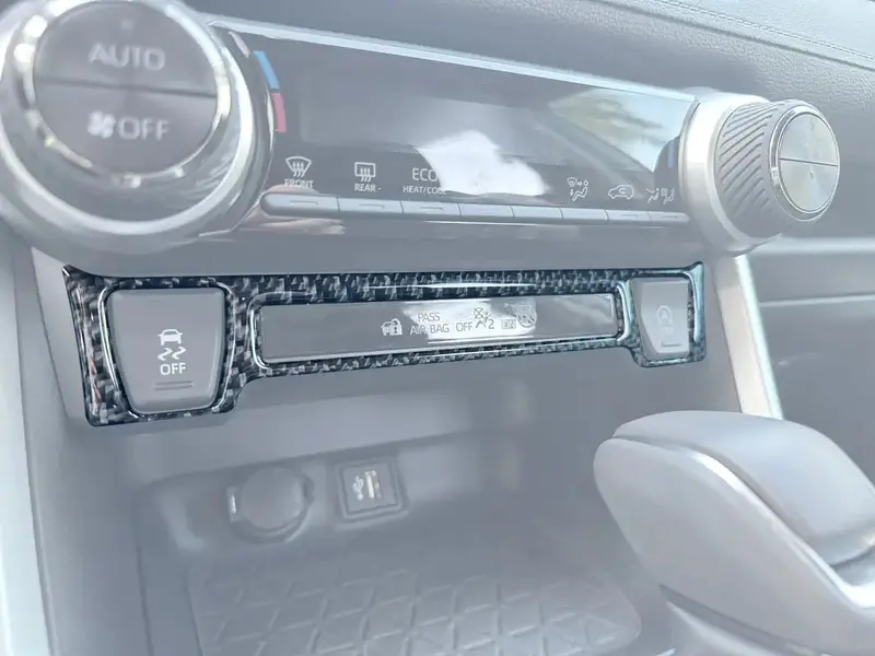 Lower Dash Accent Trim Fits 2019-2025 Toyota Rav4 1