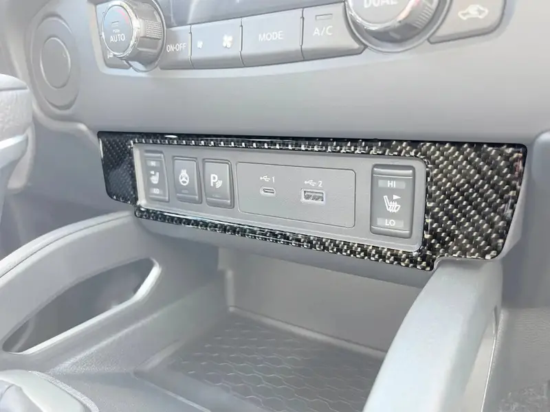 Lower Dash Accent Trim Fits 2022-2026 Nissan Frontier 1