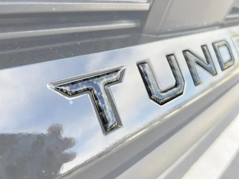 Lower Grille Letter Inserts Fits 2022-2026 Toyota Tundra 1