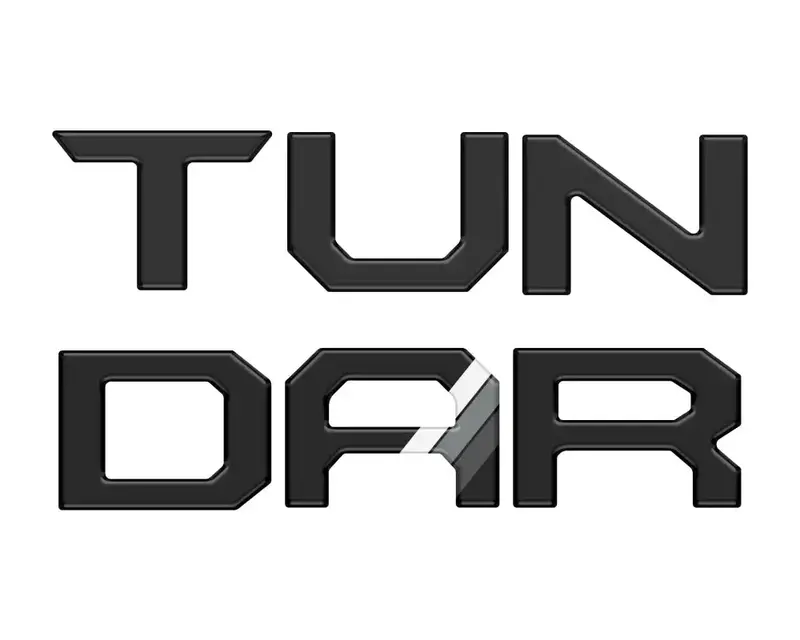 Lower Grille Letter Inserts – For 2022–2026 Toyota Tundra