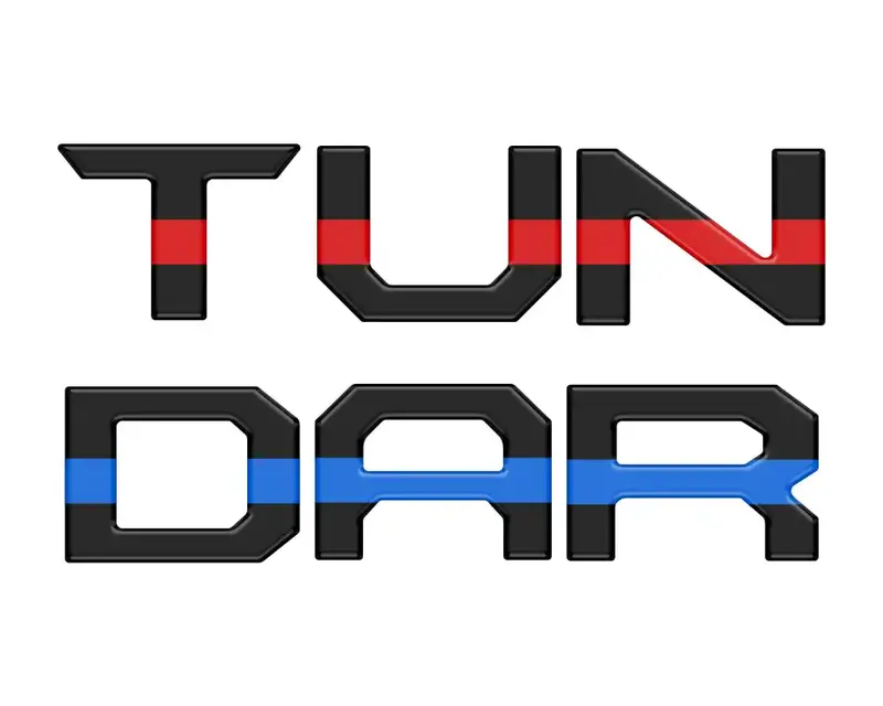 Lower Grille Letter Inserts – For 2022–2026 Toyota Tundra