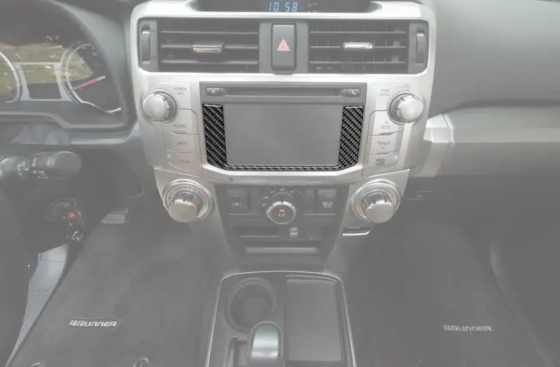 Lower Radio Display Accent Trim Fits 2014-2024 Toyota 4Runner 1