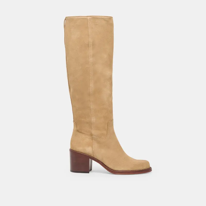 Lucyle Boots Dk Taupe Suede 1