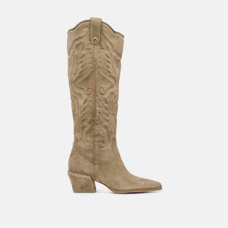 Luni Boots Taupe Suede 1