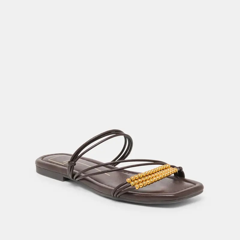 Lyndee Bead Sandals Espresso Stella 2