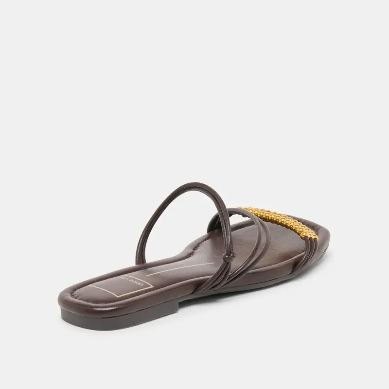 Lyndee Bead Sandals Espresso Stella 3