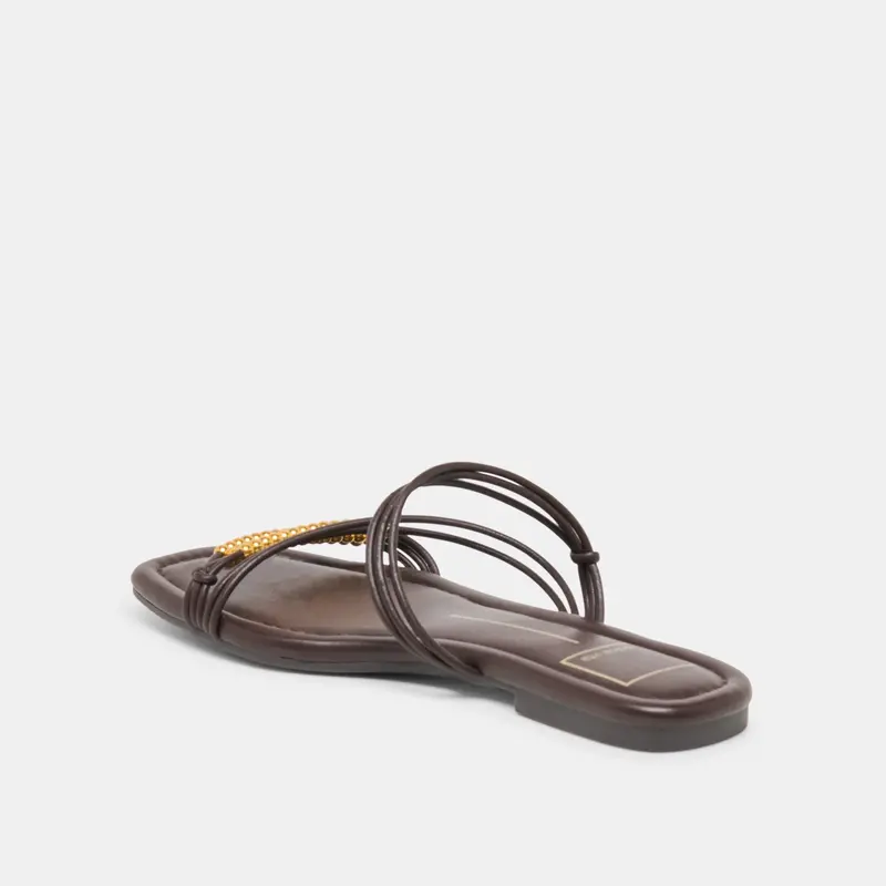 Lyndee Bead Sandals Espresso Stella 5