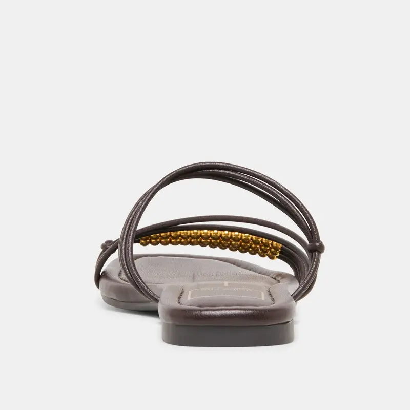 Lyndee Bead Sandals Espresso Stella 7