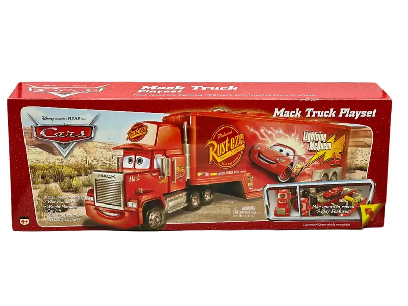 Mack Truck Playset -- Disney Pixar Cars -- Mattel: Hot Wheels H6422 1