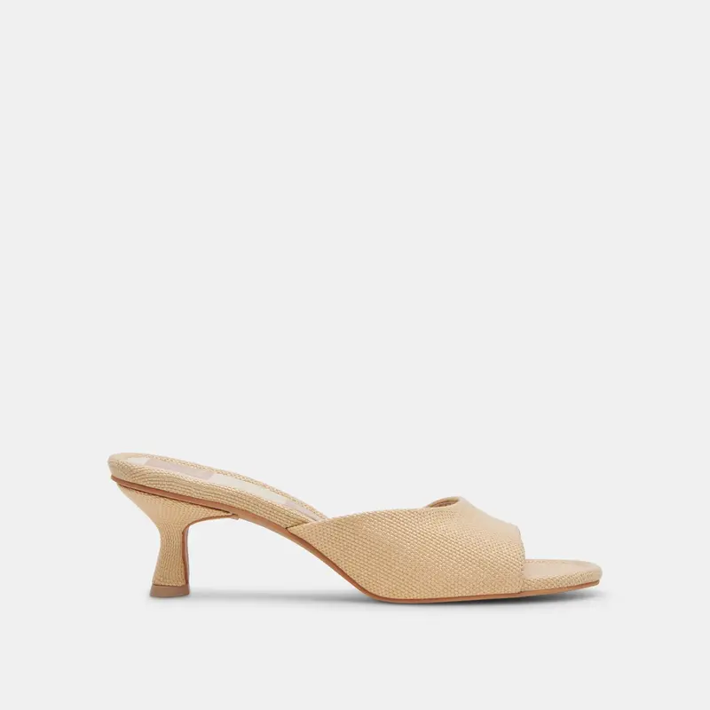 Macoy Heels Lt Natural Raffia - Re:Vita 1