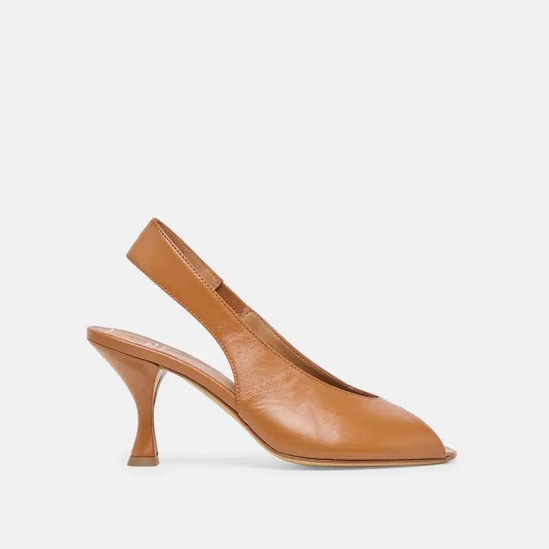 Madow Heels Tan Leather 1