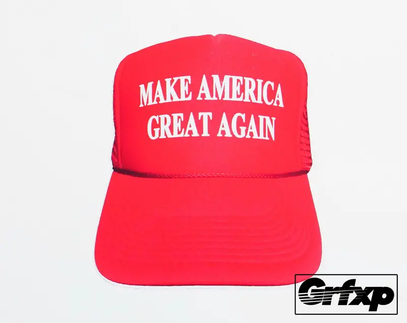 Make America Great Again Hat Printed Sticker 1
