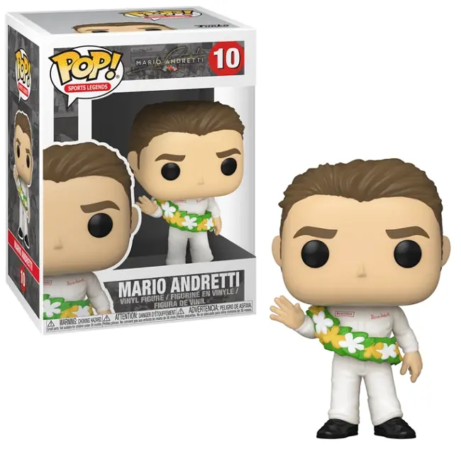 Mario Andretti -- Nascar -- Pop! Vinyl Funko Movie Figurines 1