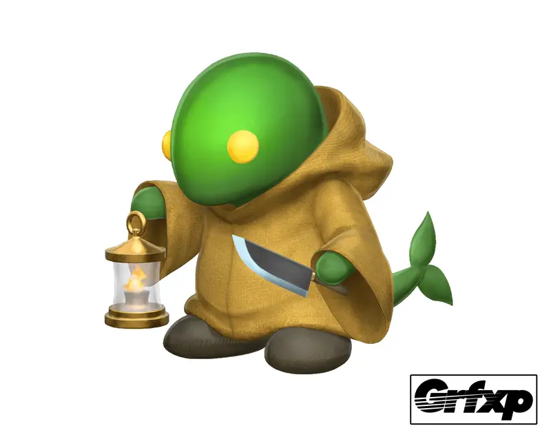Master Tonberry Printed Sticker 1