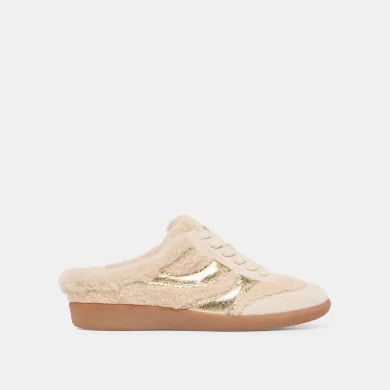 Merit Slide Plush Sneakers Natural Multi Plush 1