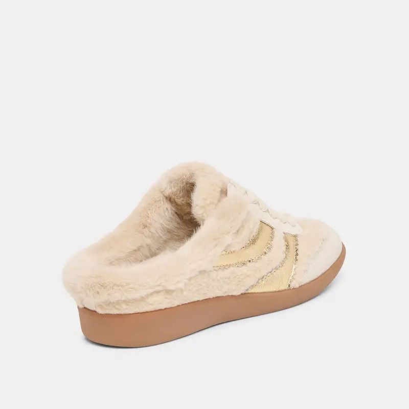 Merit Slide Plush Sneakers Natural Multi Plush 3