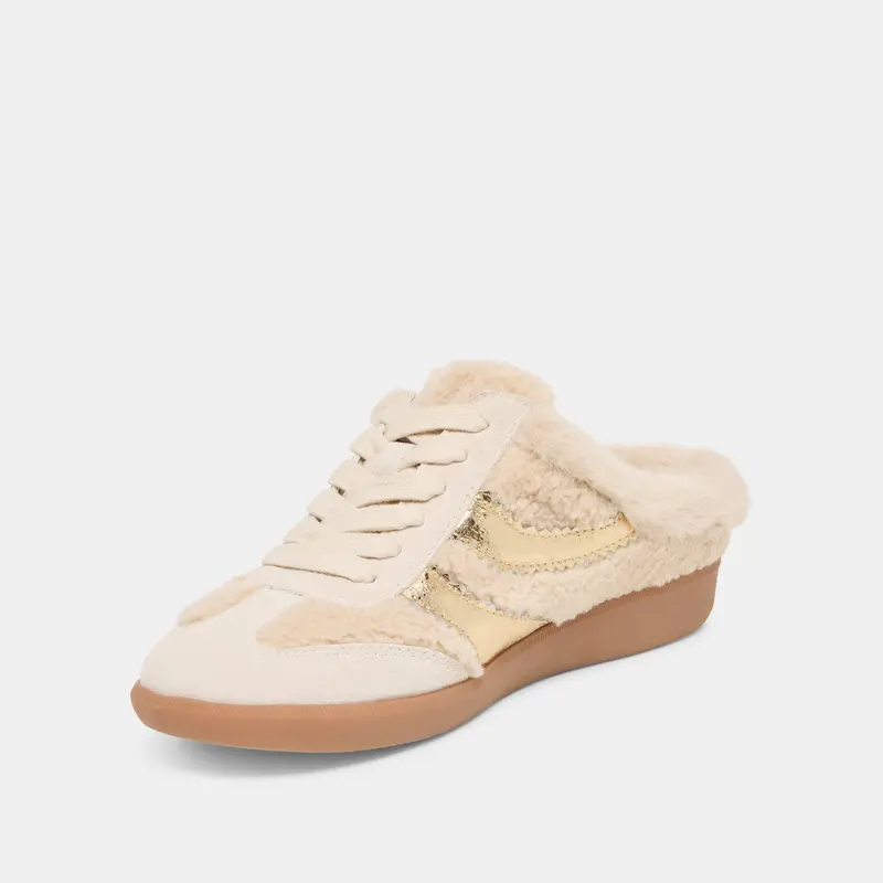 Merit Slide Plush Sneakers Natural Multi Plush 4
