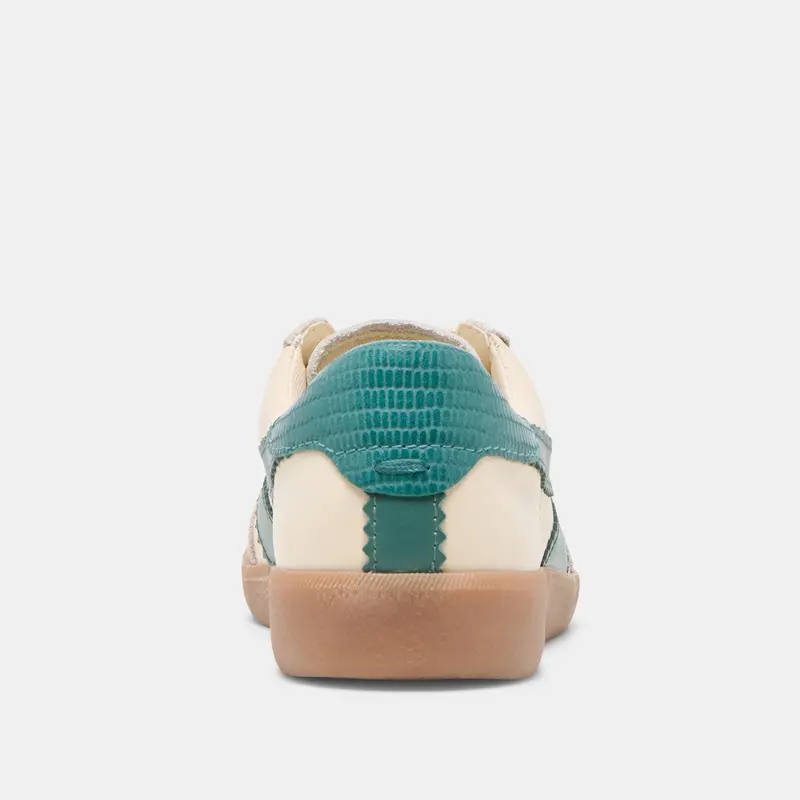 Merit Sneakers White Green Leather 9