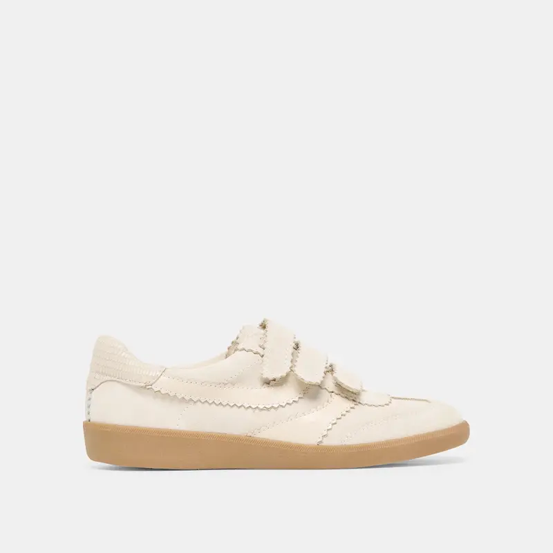 Merit Velcro Sneakers Ivory Leather 1