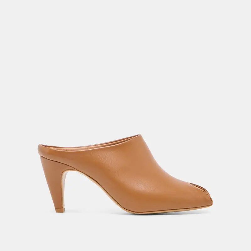 Mery Heels Brown Leather 1