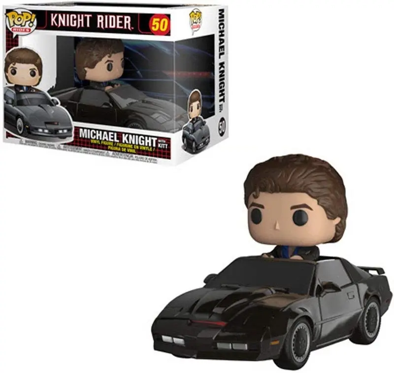 Michael Knight In Kitt Knight Rider -- Pop! Vinyl Rides -- Funko Movie Figurines 1