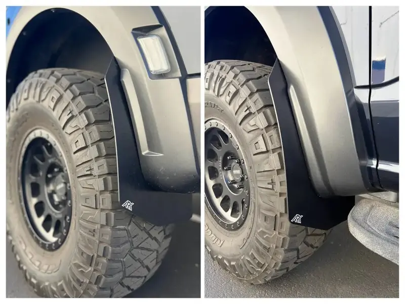 Mid Mud Flaps For 2021+ Ford Raptor 1