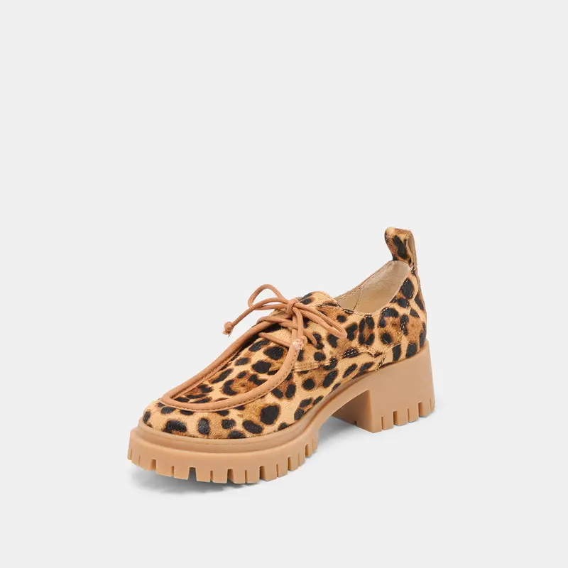Milza Loafers Dk Leopard Calf Hair 4
