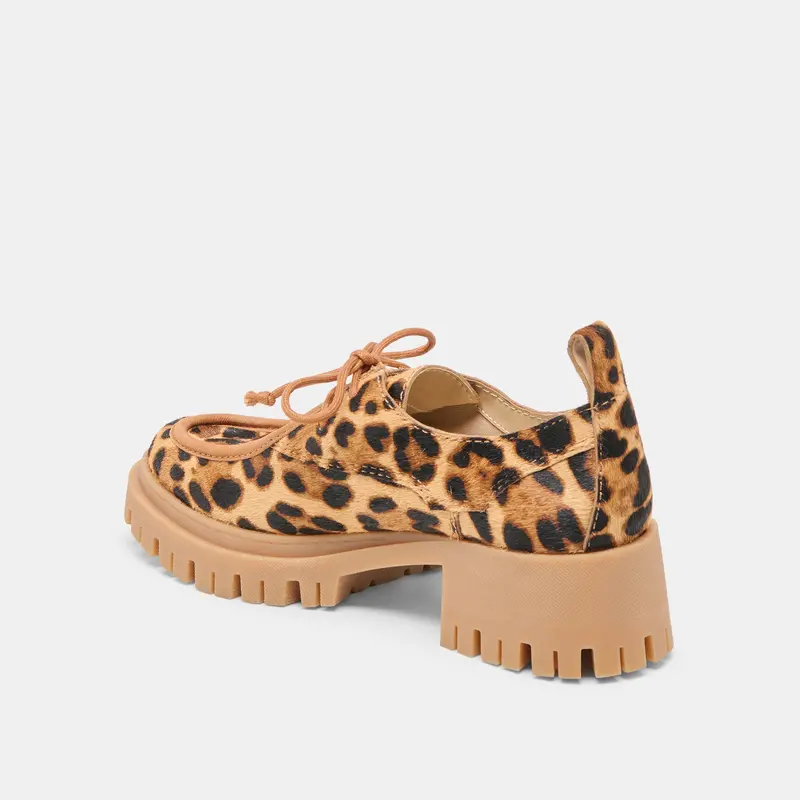 Milza Loafers Dk Leopard Calf Hair 5