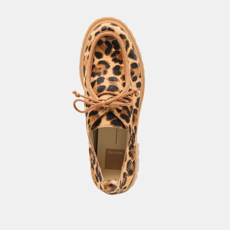 Milza Loafers Dk Leopard Calf Hair 8