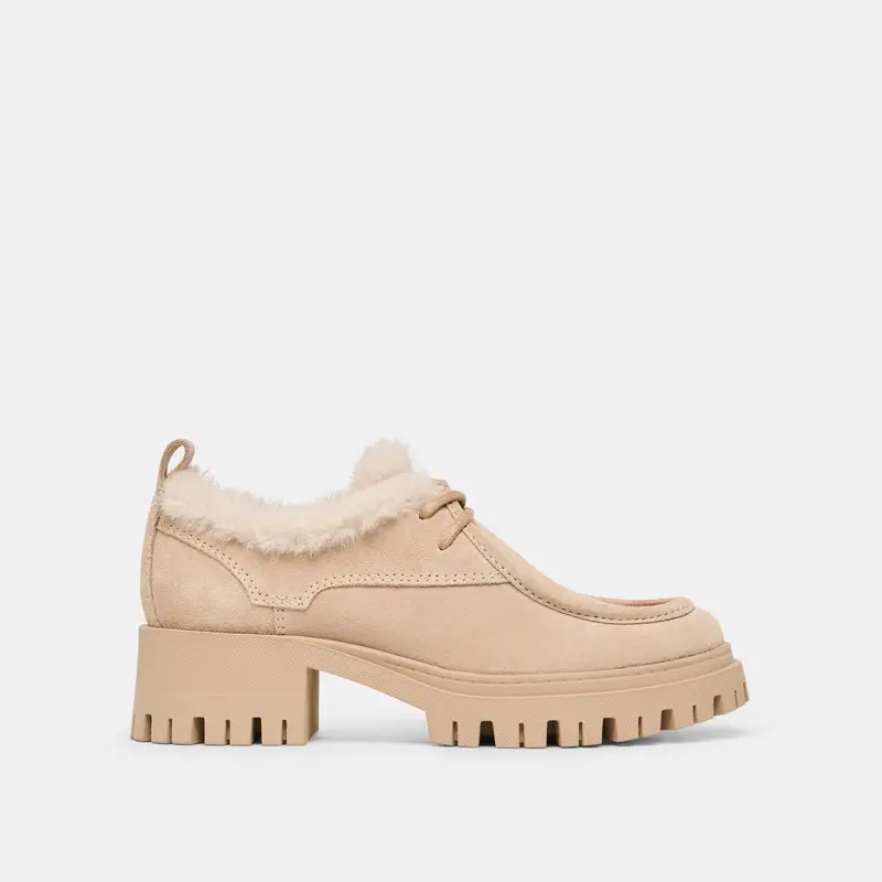 Milza Plush Loafers Dune Suede 1