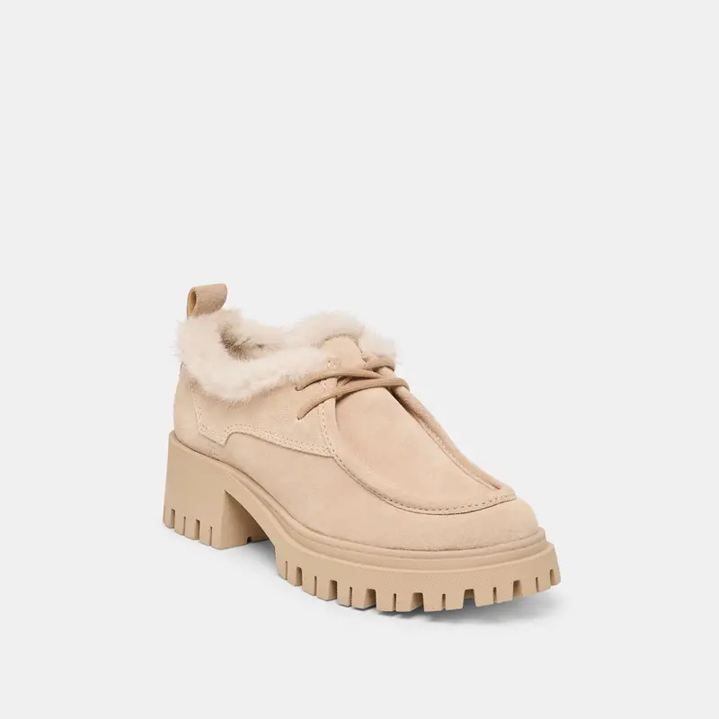 Milza Plush Loafers Dune Suede 2