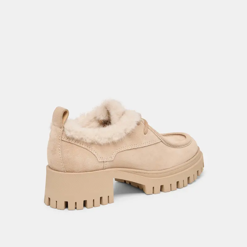 Milza Plush Loafers Dune Suede 3