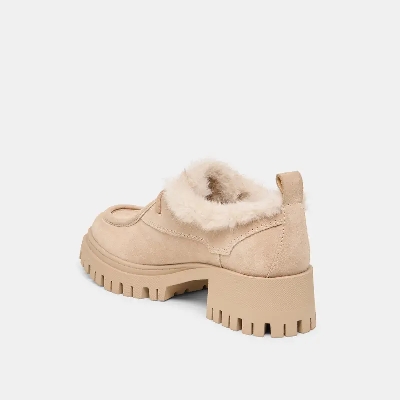 Milza Plush Loafers Dune Suede 5