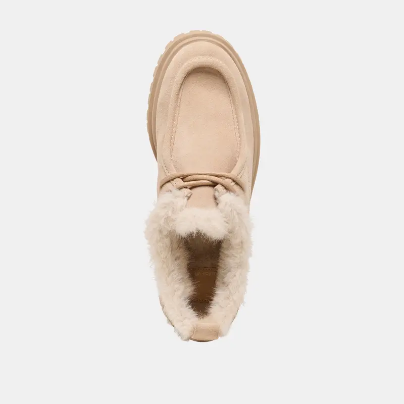 Milza Plush Loafers Dune Suede 8