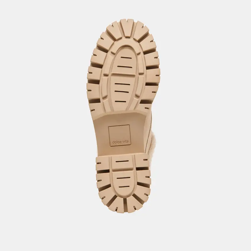 Milza Plush Loafers Dune Suede 9