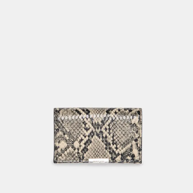 Mini-Me Wallet Black White Snake Stella 1