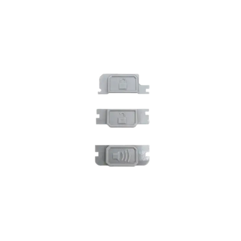 Minimalist Fob Buttons - Grey 1