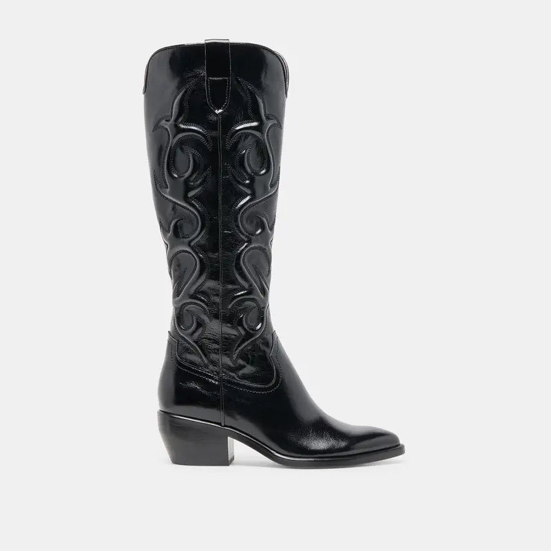 Mirla Boots Black Leather 1