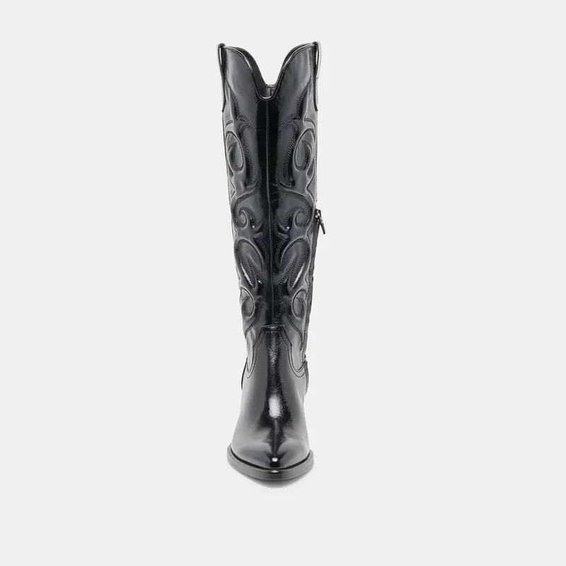 Mirla Boots Black Leather 11